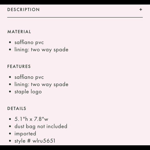 NWT Kate Spade Shore Street Gala Floral Wristlet - Picture 7 of 7